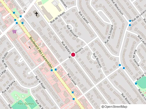 Location of J Vaillancourt & Fils Inc at 1810 Rue Bedard, Laval