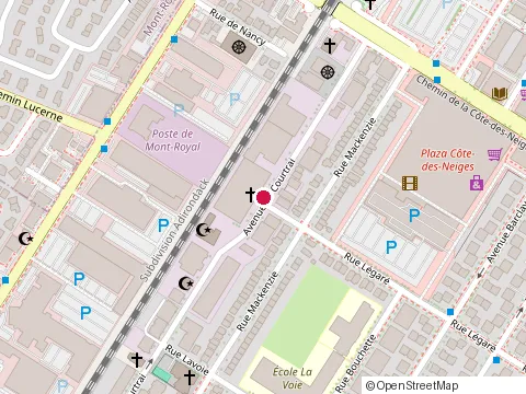 Location of J W Plumbing & Heating at 3880 avenue de Courtrai, Montréal