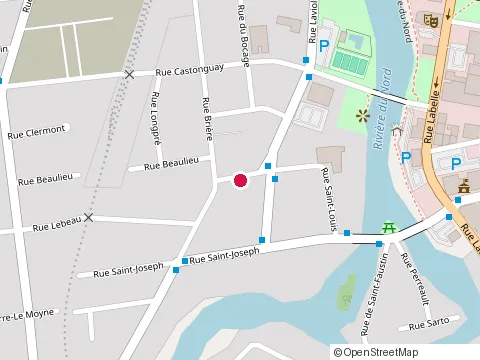 Location of J-P Gingras Enrg at 277 Rue Laviolette, Saint-Jérôme