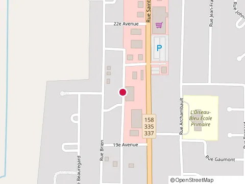 Location of J-P Parent Construction at 561 Rue St Louis, Saint-Lin-Laurentides