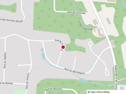 Location of J.M Esthétique at 1036 Rue du Mistral, Sherbrooke