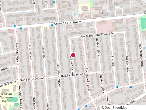Location of J.M.S Construction at 53 Rue Jean-Talon, Gatineau