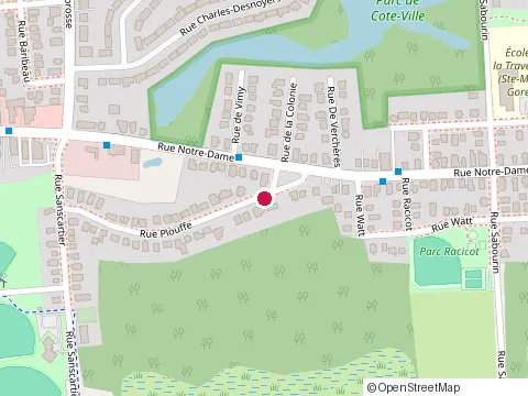 Location of J.S.F Roofing Repairs at 437 Rue Plouffe, Gatineau