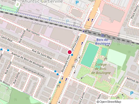 Location of Ja Accounting at 1405 Henri Bourassa Blvd W, Montréal