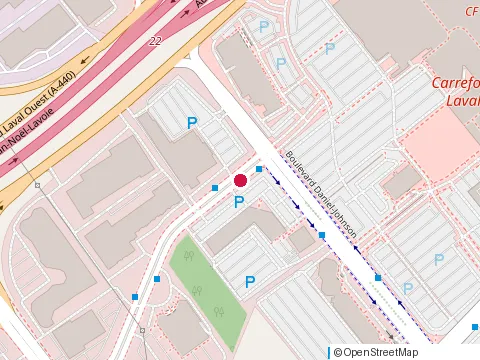 Location of Ja Design at 3261 Jean-Beraud Ave, Laval