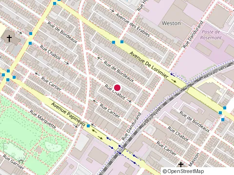Location of Jabel Paysagiste Enr at 5727 Rue Chabot, Montréal