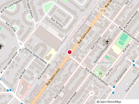 Location of Jac Construction Inc at 110 Rue Saint-Louis #1, Longueuil