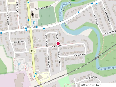 Location of Jacas Rnovation at 20 Rue Lafleur, Gatineau