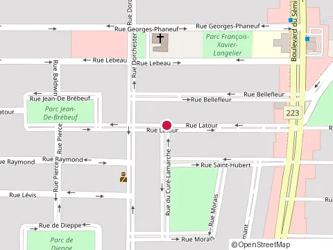 Location of Jack&Lou at 344 Rue Latour, Saint-Jean-sur-Richelieu