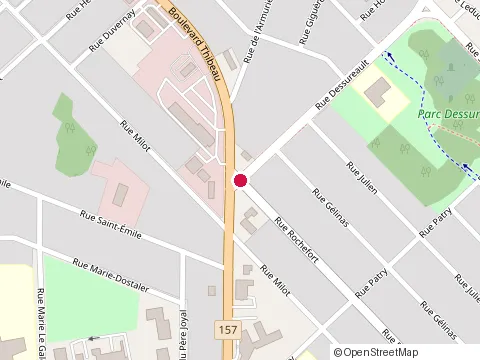 Location of Jacob Leonce Inc at 455 Rue Rochefort, Trois-Rivières