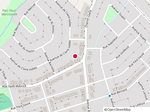 Location of Jacques Beauregard Constr at 2480 Rue Saint-Maurice, Saint-Hyacinthe