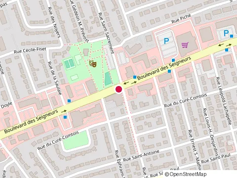 Location of Jacques Belzile at 790 boulevard des Seigneurs # 200, Terrebonne