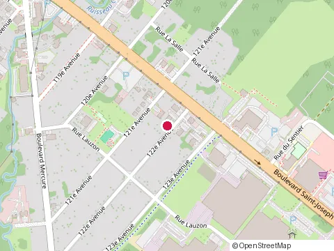 Location of Jacques Blanchette Ent at 55 122E Ave, Drummondville