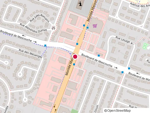 Location of Jacques Chabot Denturologiste at 784 Montée Masson, Mascouche