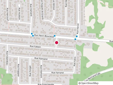 Location of Jacques Drapeau Excavation at 5783 Rue Faucher, Sherbrooke