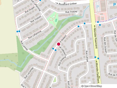 Location of Jacques Jussiaume at 659 Rue Leboeuf, Gatineau