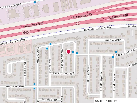 Location of Jacques Labelle Enduits Inc at 2060 Rue Cordoue, Terrebonne