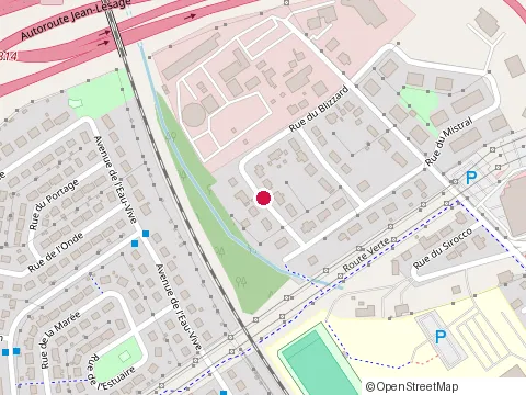 Location of Jacques Labrecque at 8317 Rue de l'Aquilon, Lévis