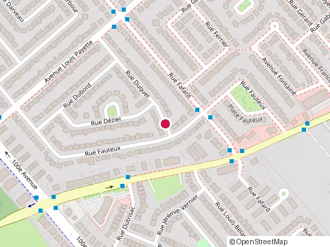 Location of Jacques M Cayer at 1908 Rue Fauteux, Laval