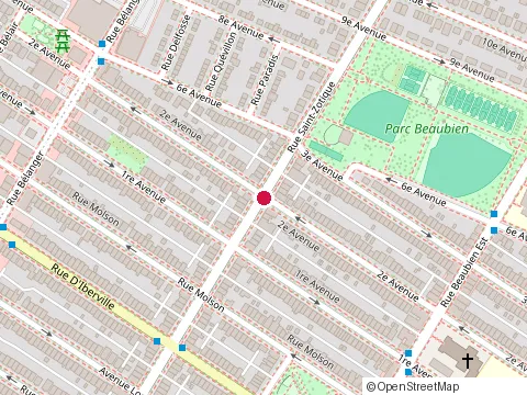 Location of Jacques Richard Ca Performance Pme at 6740 2E Av, Montréal