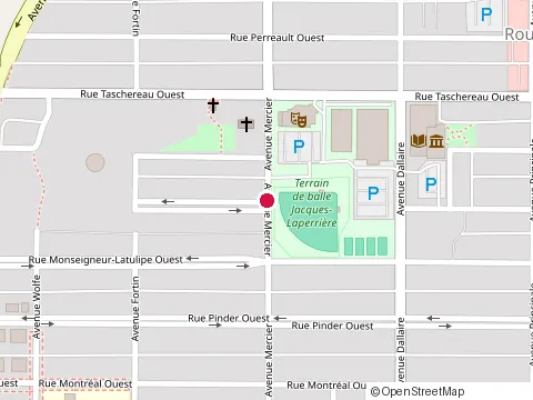 Location of Jacques Roméo Dr at 179 avenue Mercier, Rouyn-Noranda