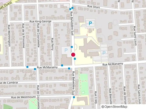 Location of Jacques Turgeon Maitre at 1036 Belvedere Rue S, Sherbrooke