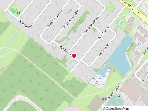 Location of Jadorable Broderies at 415 Rue Payette, Drummondville