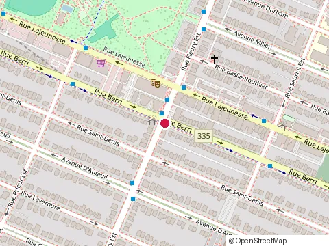 Location of Jalani Ghulami at 485 Rue Fleury E, Montréal