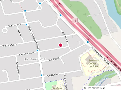 Location of Jamaco Inc at 1015 Rue Bouchard, Saint-Jérôme