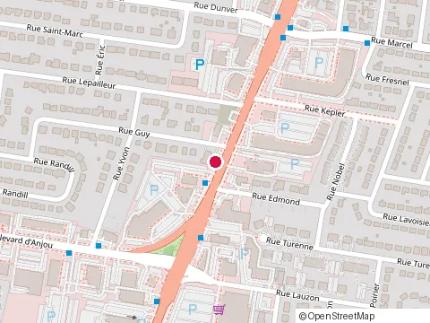 Location of Jamrock Restaurant at 102 Boulevard Saint Jean Baptiste #52, Châteauguay