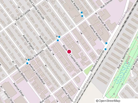 Location of Jardin Beau Vert Inc at 10560 Bd Sainte-Gertrude, Montréal