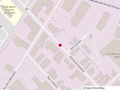 Location of Jardin Select at 449 Rue Guimond, Longueuil