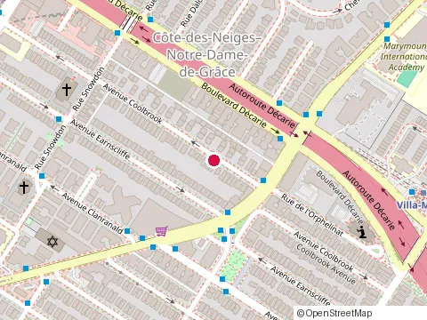 Location of Jardins Concept Devemy at 4548 avenue Coolbrook, Montréal