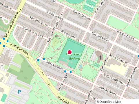 Location of Jardins Grama Inc at 4501 18E Av, Montréal