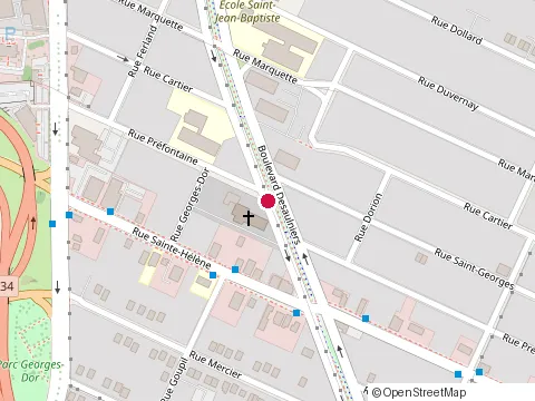 Location of Jardins Zones 4-5 Enr at 695 Rue Prefontaine, Longueuil