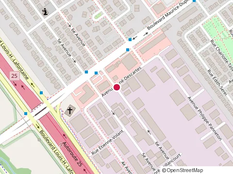 Location of Jas Maçonnerie Inc. at 11440 6E Avenue, Montréal