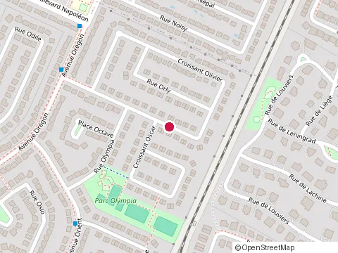 Location of Jb&Gl Multi Services at 4070 Croissant Olivier, Brossard