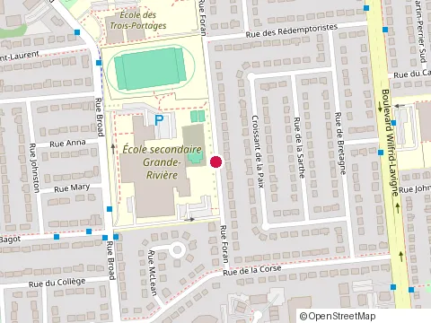 Location of Jbd Canada at 548 Rue Foran, Gatineau