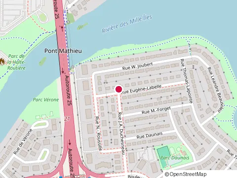 Location of Jbs Impot Svc Enr at 1450 Rue Labelle, Terrebonne