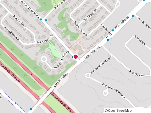 Location of Jc Info at 3550 Rue de Cherbourg, Trois-Rivières