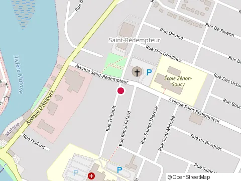 Location of Jd Rénovations at 280 Rue Thibault, Matane