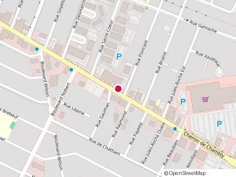 Location of Jean Bouffe at 2403 chemin de Chambly, Longueuil