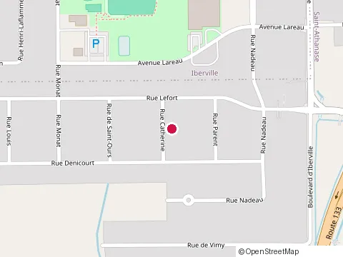 Location of Jean Desormeau Md at 7 Rue Catherine, Saint-Jean-sur-Richelieu