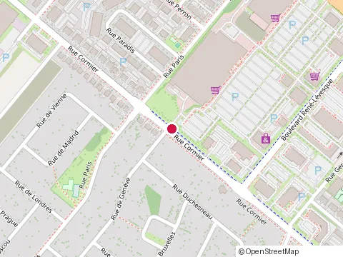 Location of Jean F Brouillard at 330 Cormier Rue, Drummondville