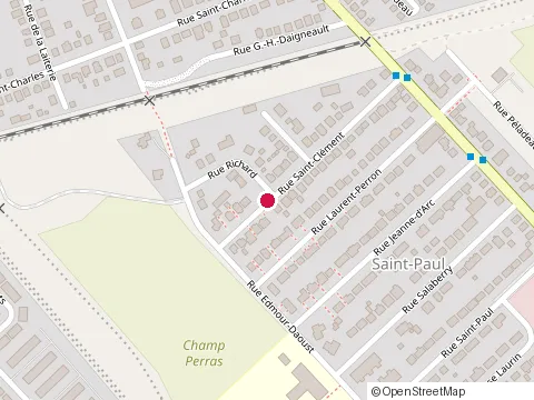 Location of Jean Henault Decapage at 555 Rue Saint-Clement, Beauharnois