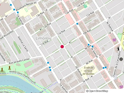 Location of Jean Lebrun & Assoc Enr at 110 10E St, Québec