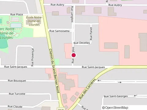 Location of Jean Luc Enr at 221 Rue Langlois, Saint-Jean-sur-Richelieu