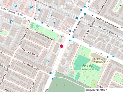Location of Jean Savaria M Fisc Cpa at 7077 Rue Beaubien E # 201, Anjou