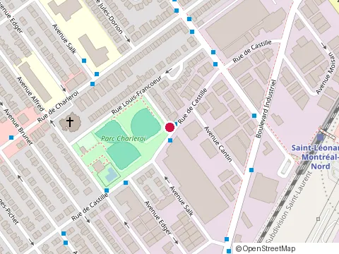 Location of Jean St-Jean at 10875 Rue Louis-Fréchette, Montréal-Nord