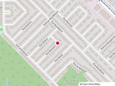 Location of Jean-Denis Boyer Inc at 3635 Rue Brassens, Boisbriand
